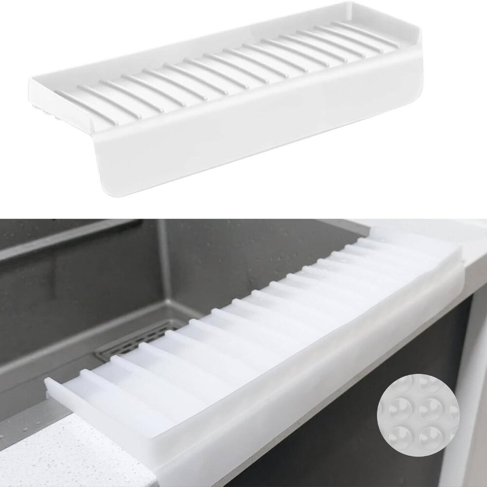 Silicone Kitchen Sink Splash Guard Edge Protector